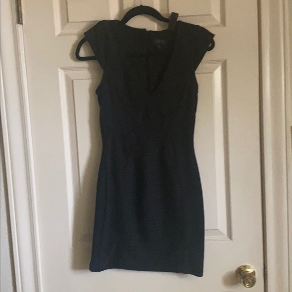 Topshop black cocktail dress
